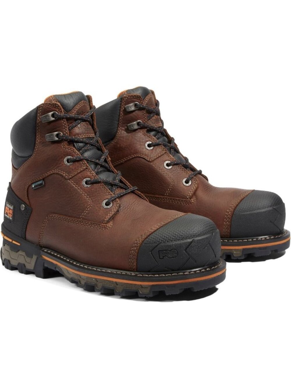 Timberland PRO mens Boondock 6" Composite Safety Toe Insulated Waterproof  Boots